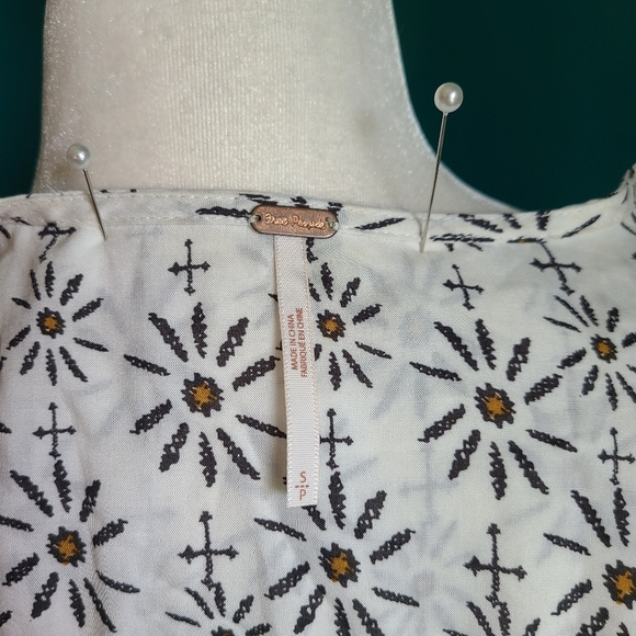 Anthropologie Free People Down by the Bay Tunic top mini dress size small - Picture 6 of 7